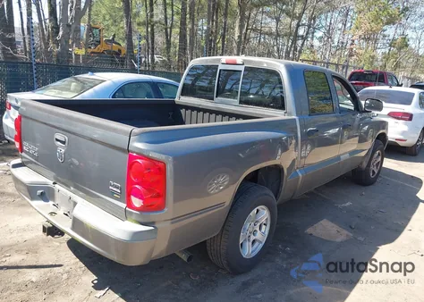 2007 Dodge Dakota Slt from USA, damaged, VIN 1D7HW48P17S199302